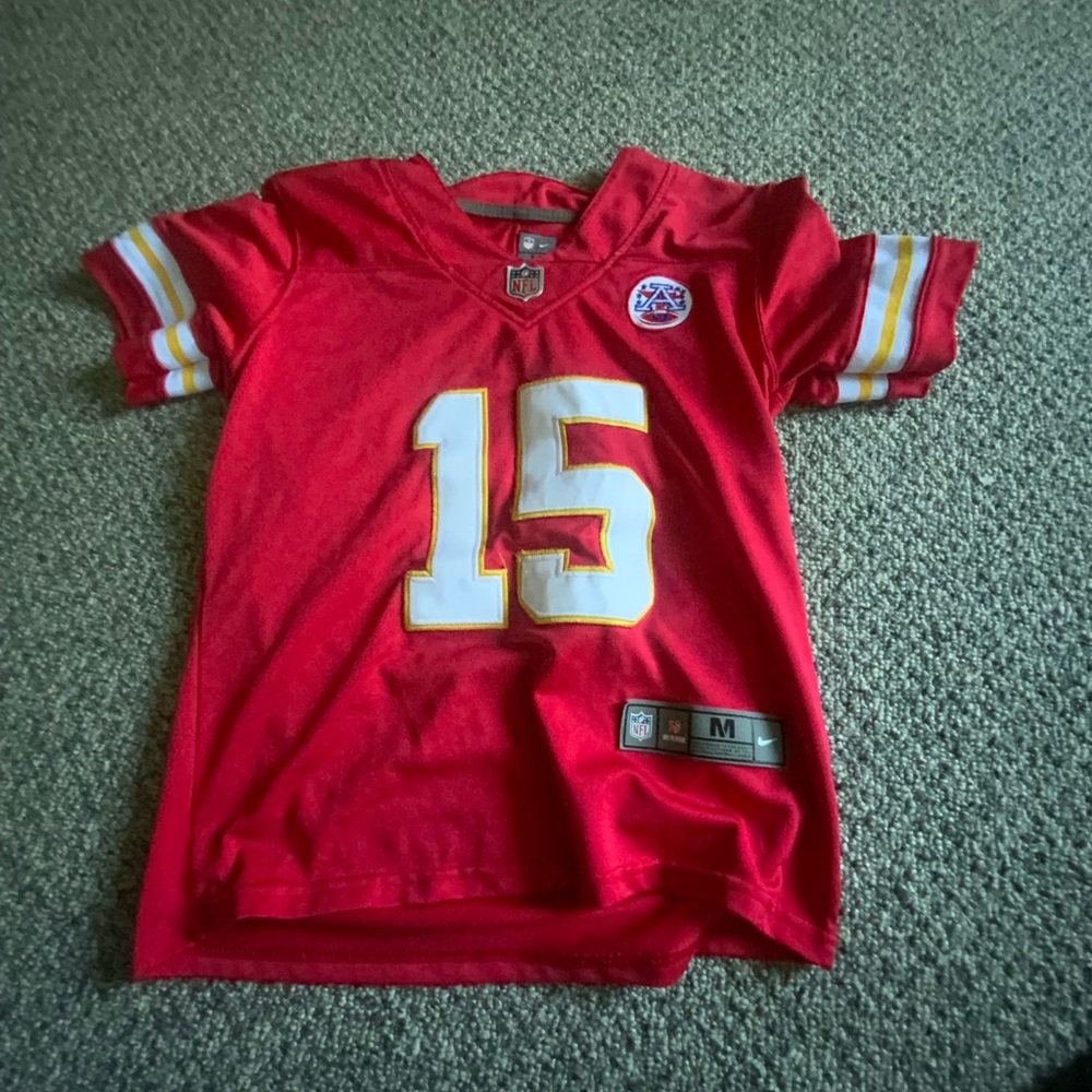 NFL Red Kids Jersey with Number 15